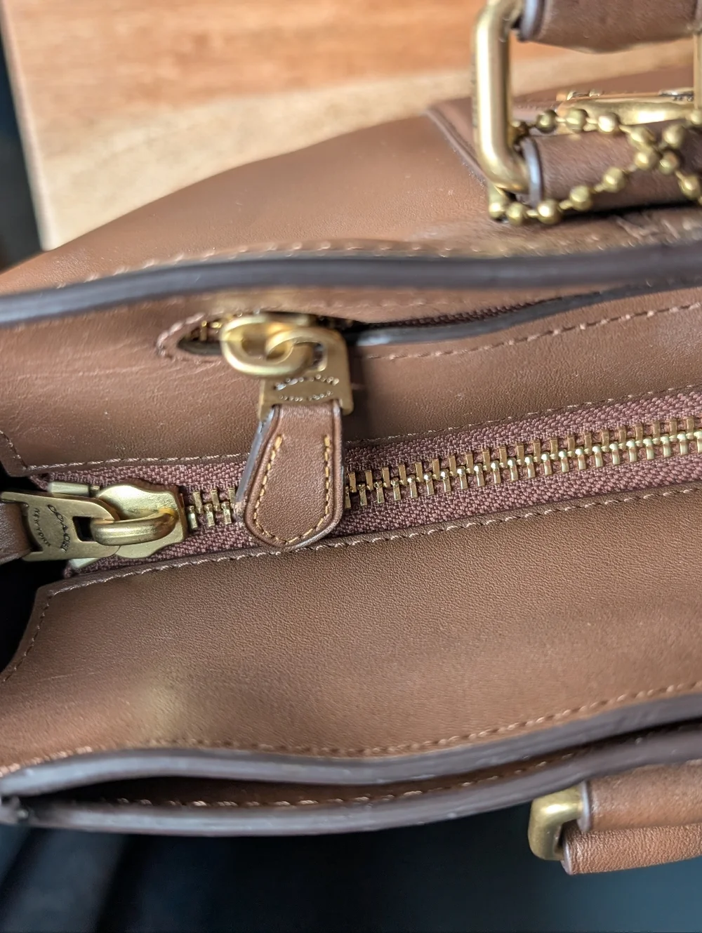 Coach Metro Tote Brown - Picture 10 of 14